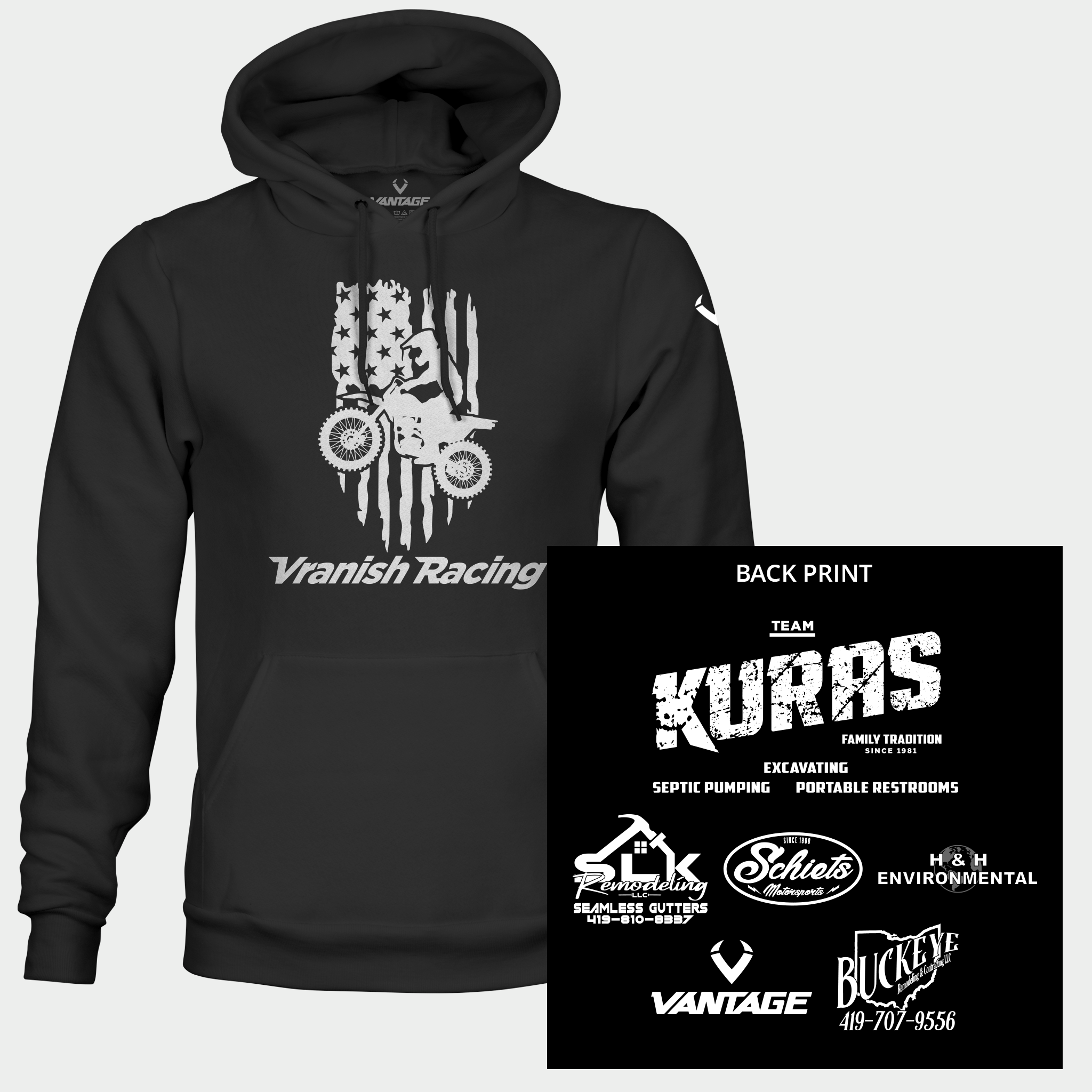 Vranish - Hooded Sweatshirt