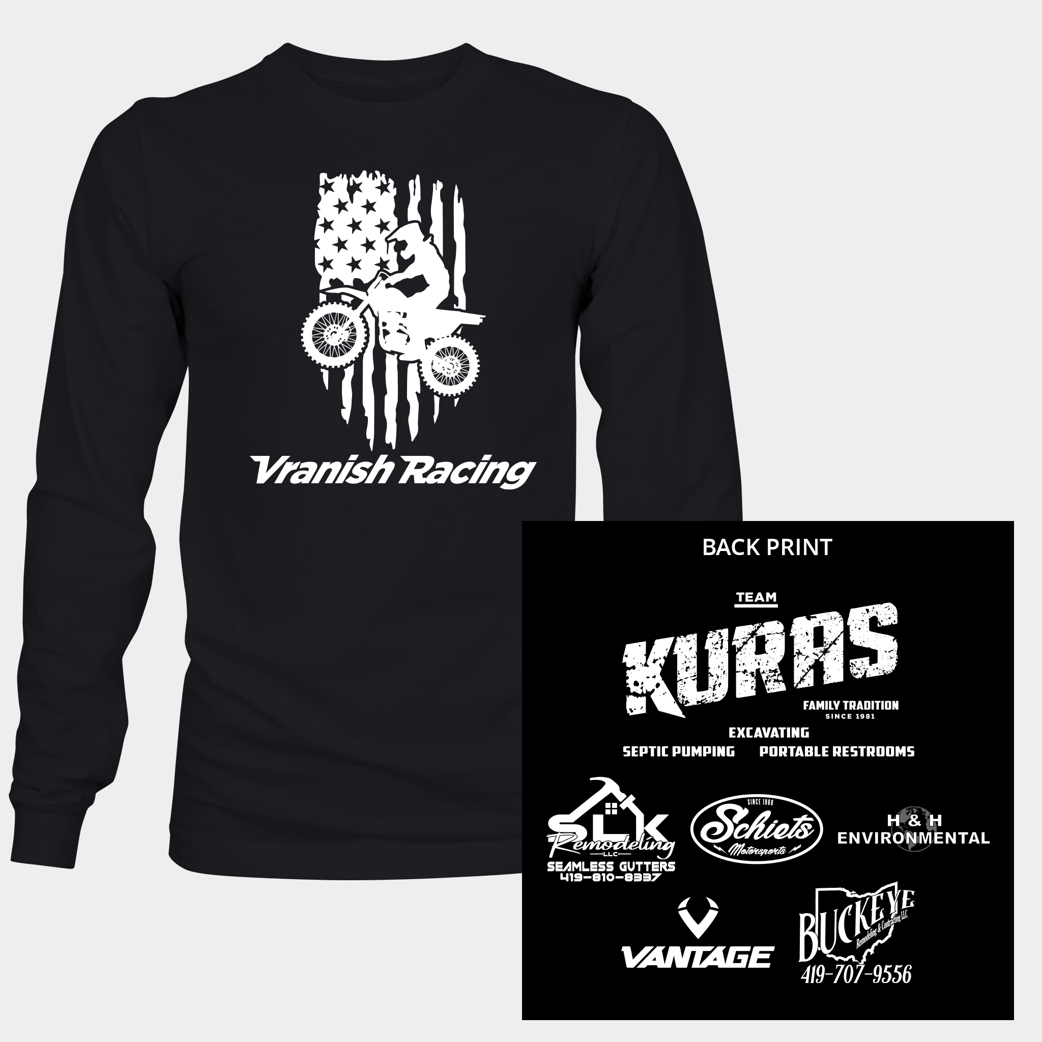 Vranish - Long Sleeve Tee