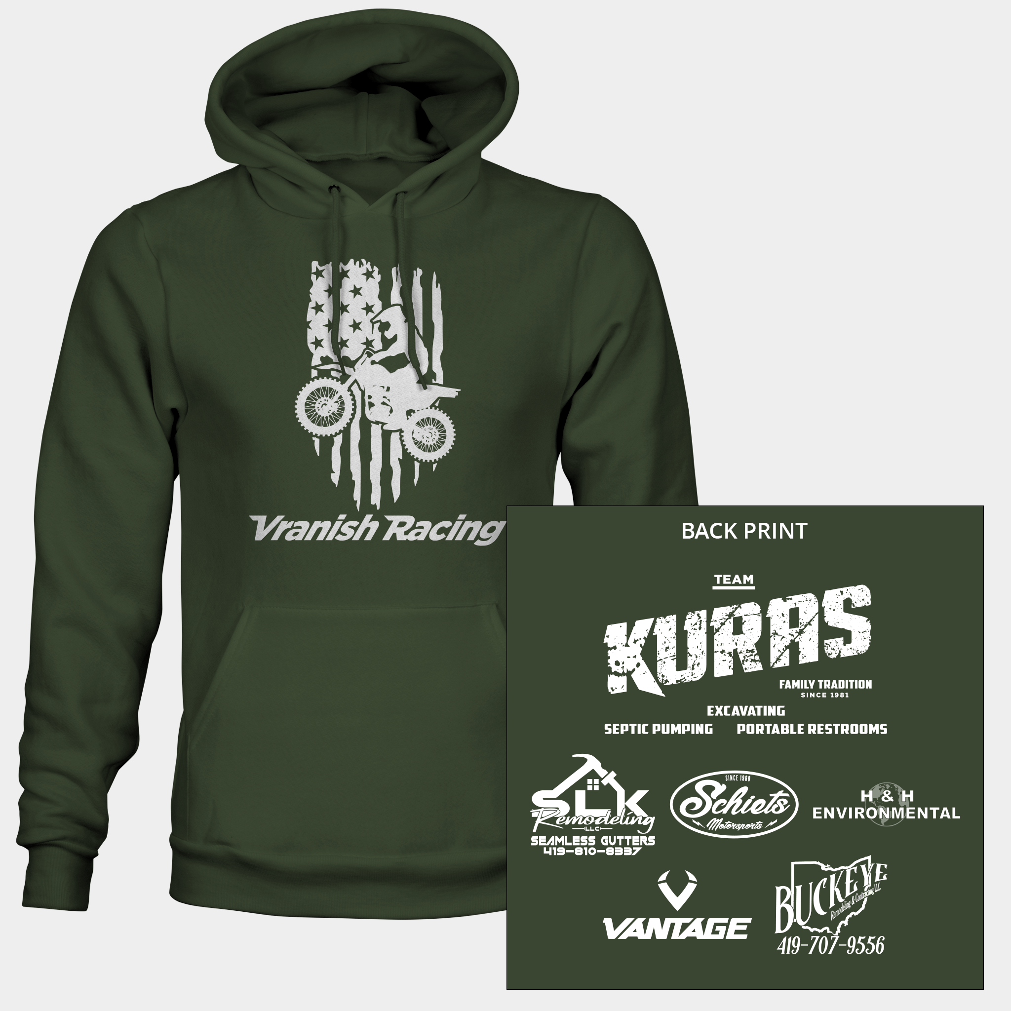 Vranish - Hooded Sweatshirt