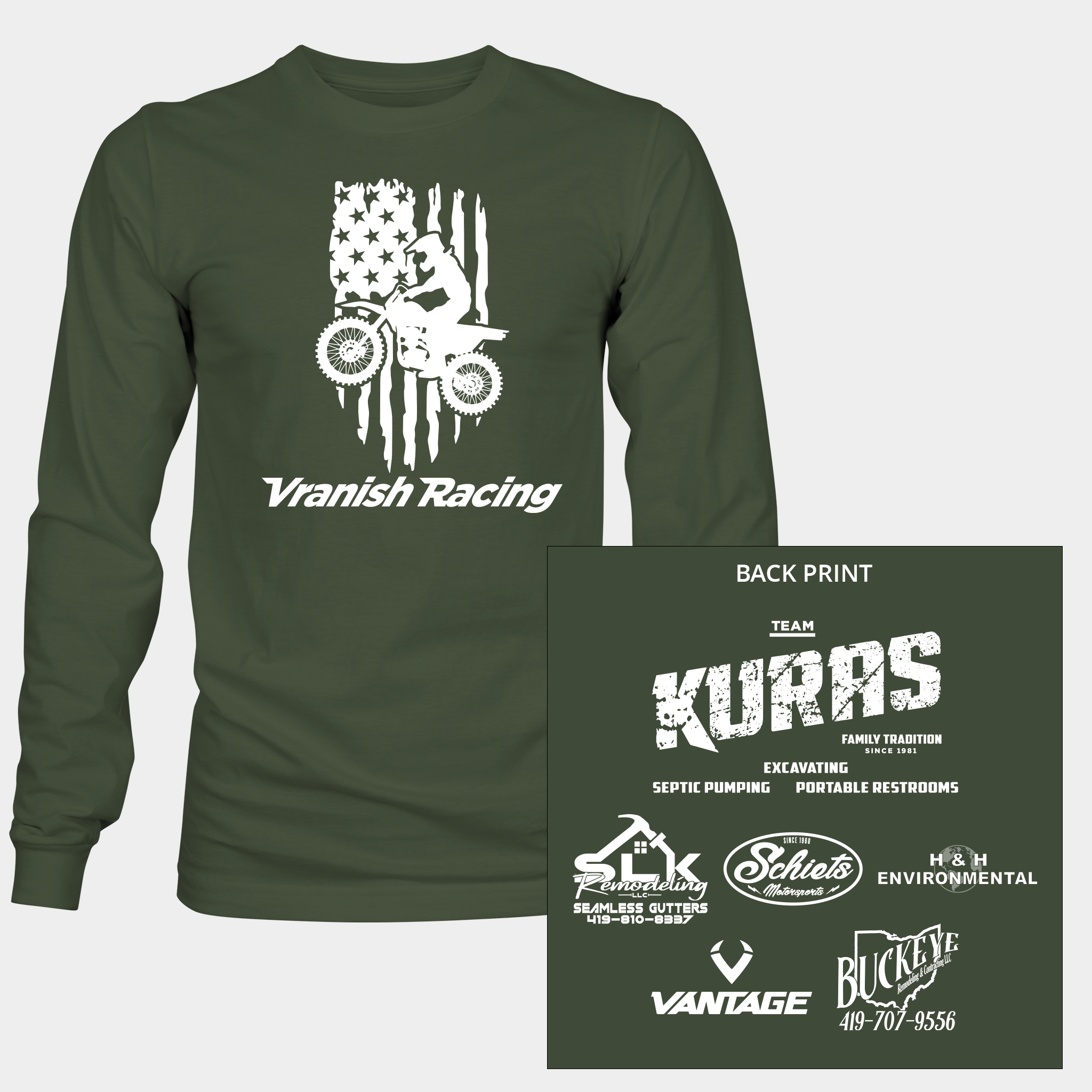 Vranish - Long Sleeve Tee