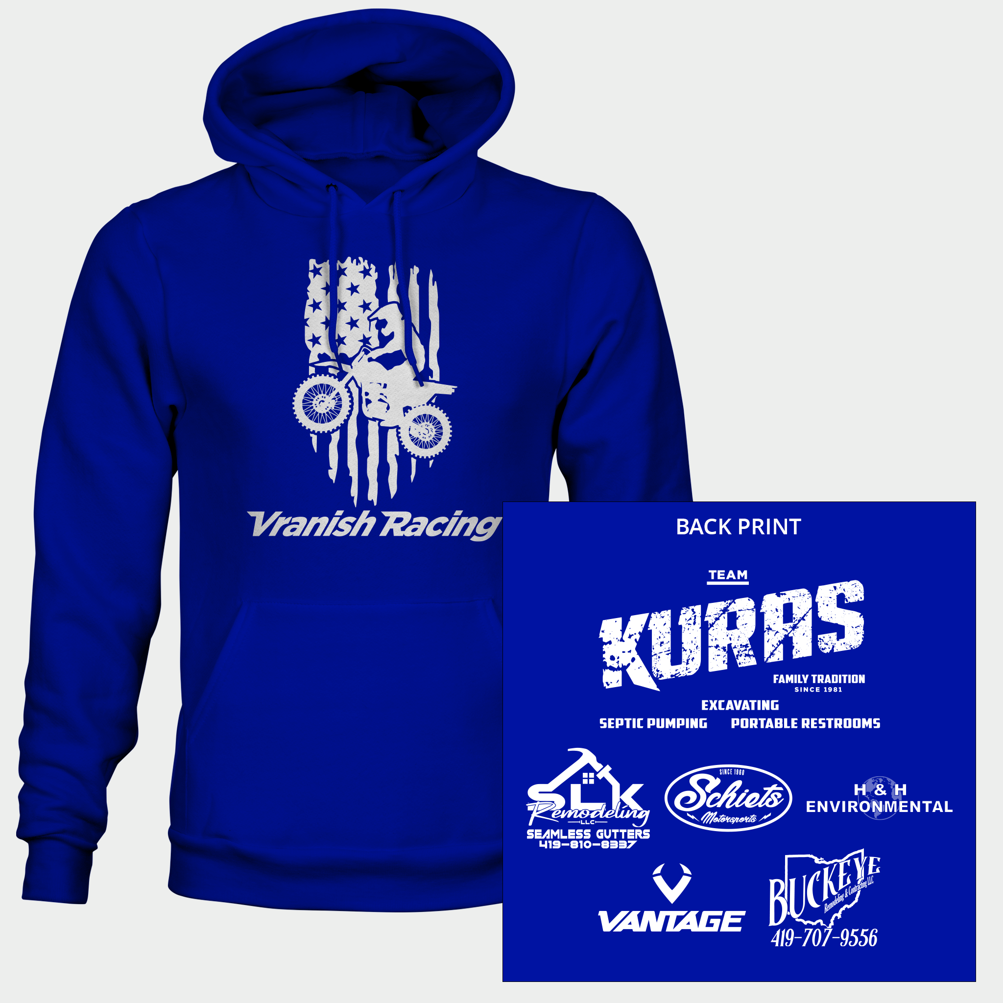 Vranish - Hooded Sweatshirt