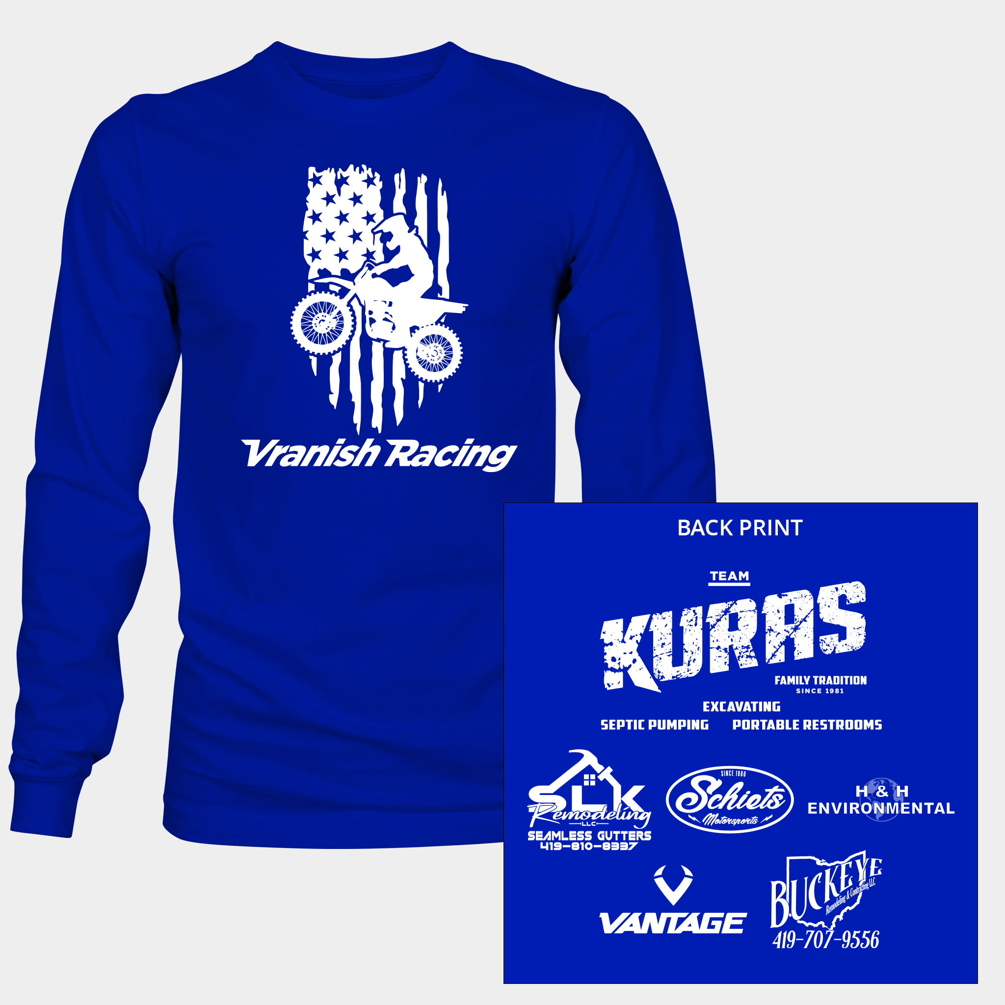 Vranish - Long Sleeve Tee