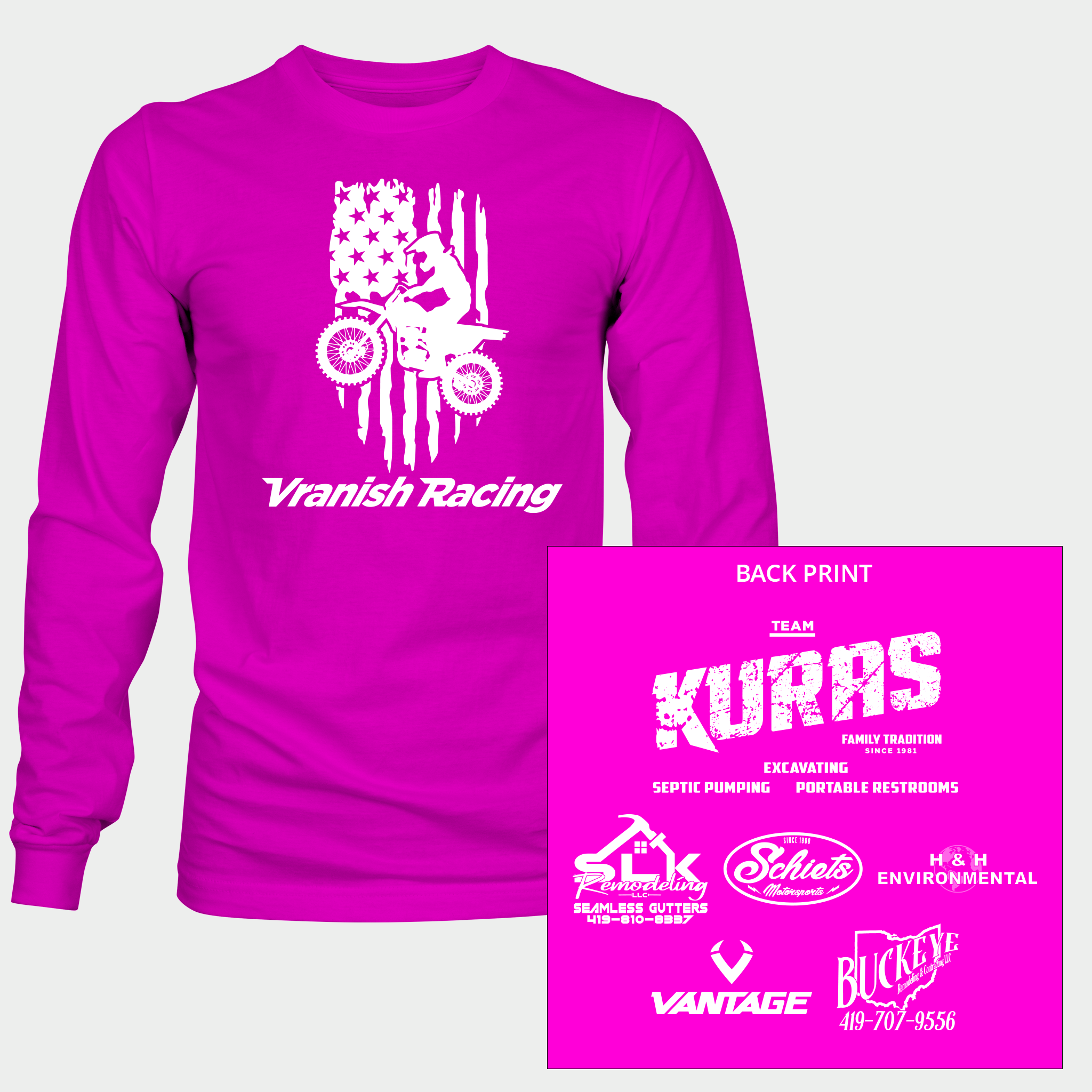 Vranish - Long Sleeve Tee