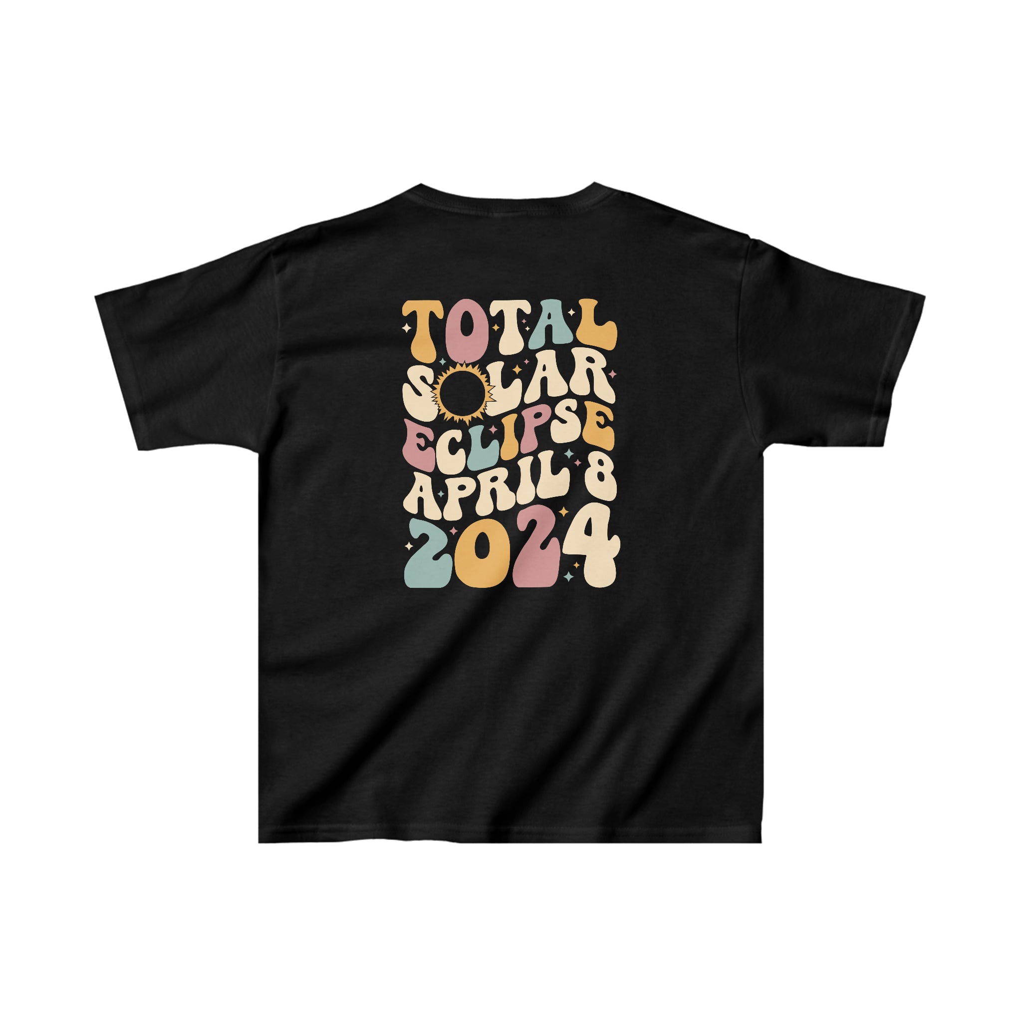 Solar Eclipse Retro Wave Youth Tee